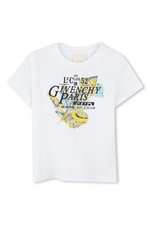 tshirt in cotone bianco GIVENCHY KIDS | H3064410P